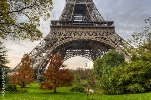 Eiffel tower in Paris,France