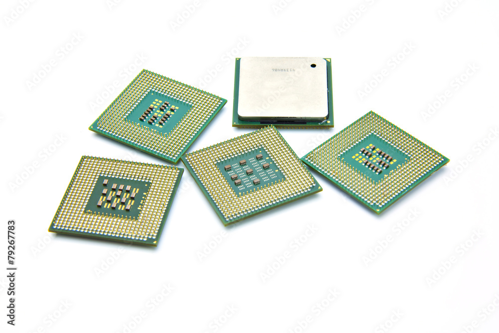 Computer CPU Processor Chip Computer CPU Processor Chip