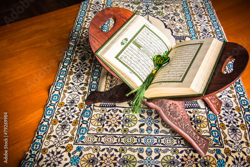 Koran - holy book of Muslims photo