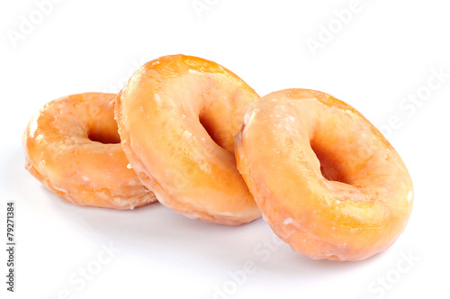 Delicious and fresh donuts for breakfast