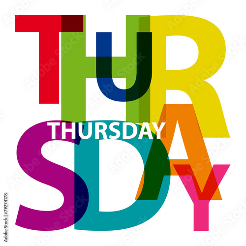 Vector thursday. Broken text