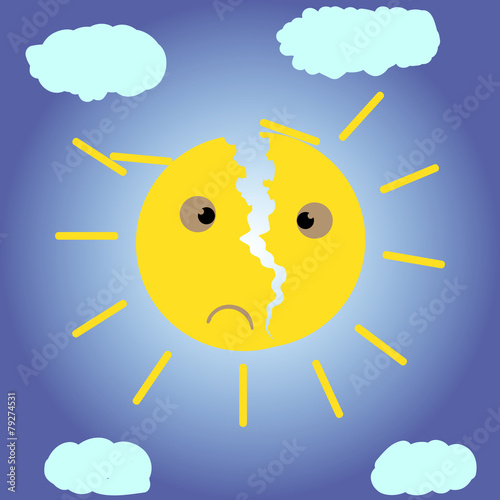 Broken sun