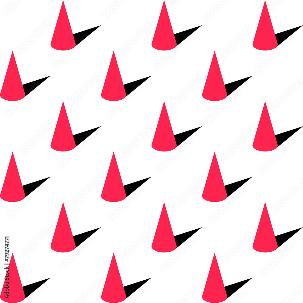 Abstract Cone Pattern Abstract Cone Pattern