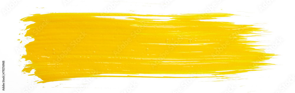 Fototapeta premium Żółta farba
