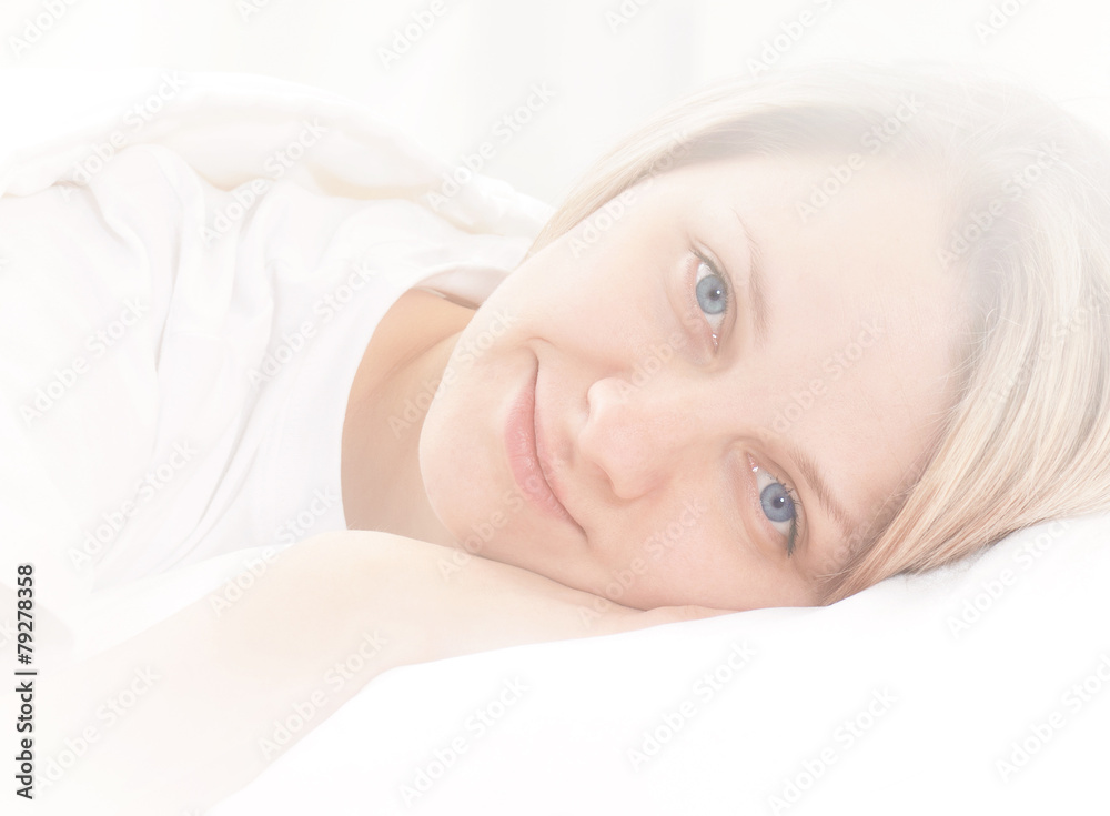 Woman on bed Woman on bed