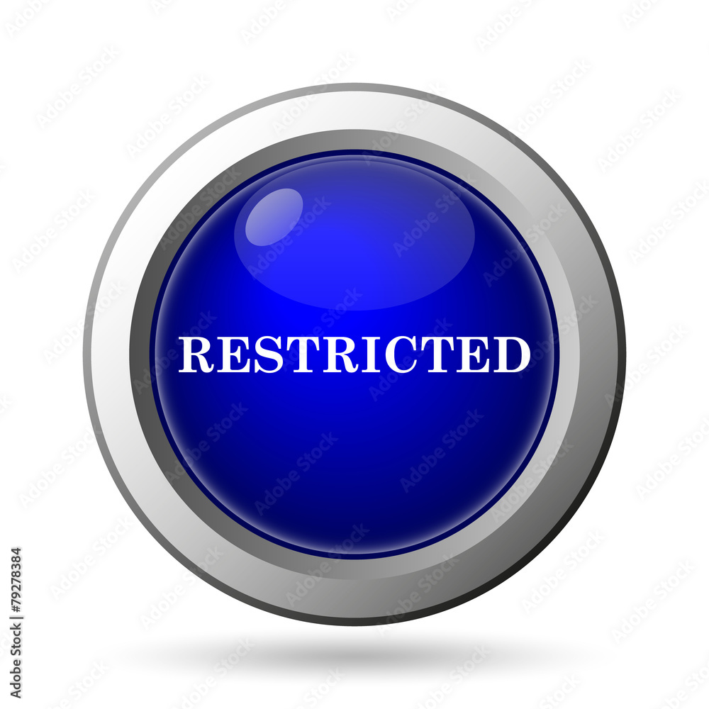 Restricted icon Restricted icon