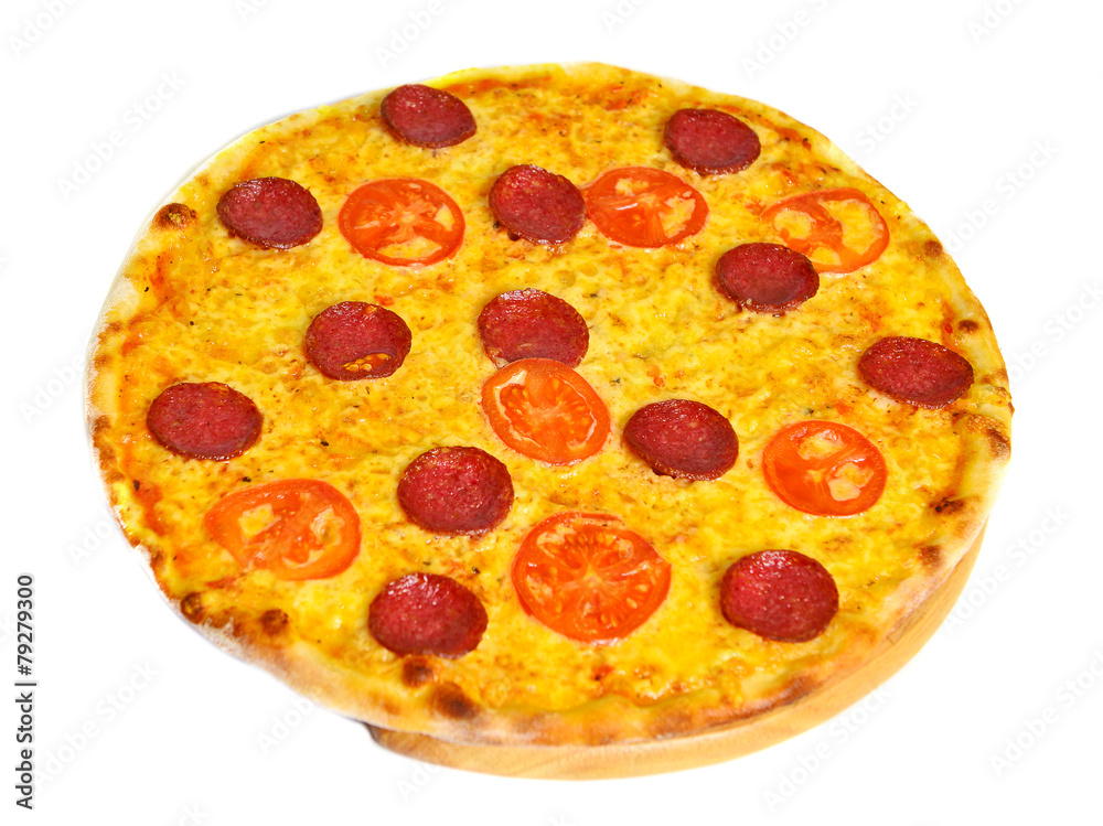 Delicious Italian pizza