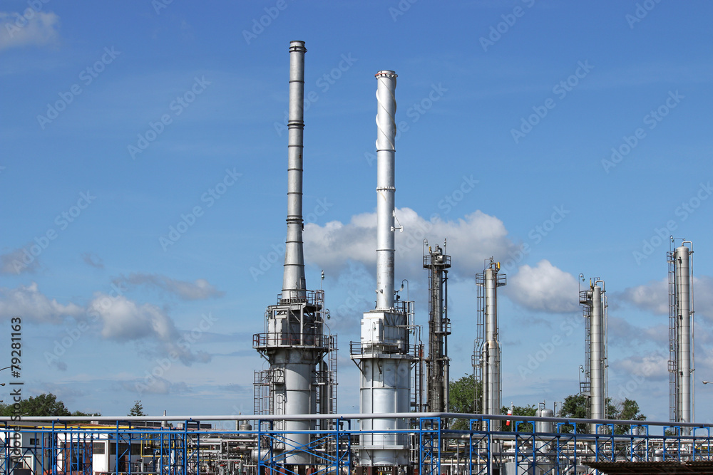 refinery petrochemical plant industry zone