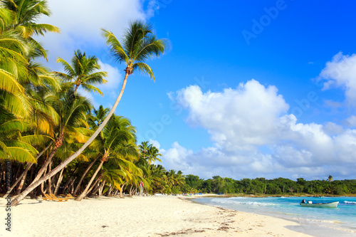 Caribbean beach in Dominican Republic