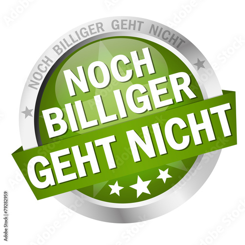 button with text Noch billiger geht nicht