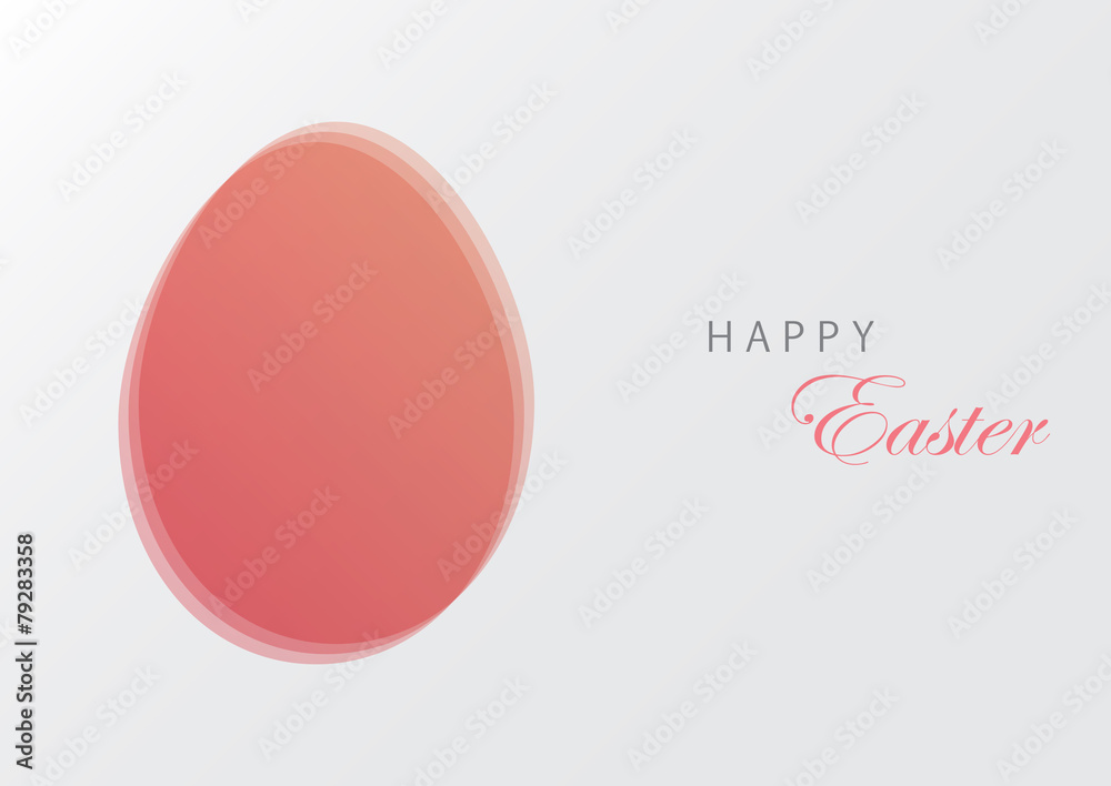 Happy Easter celebrations greeting card design