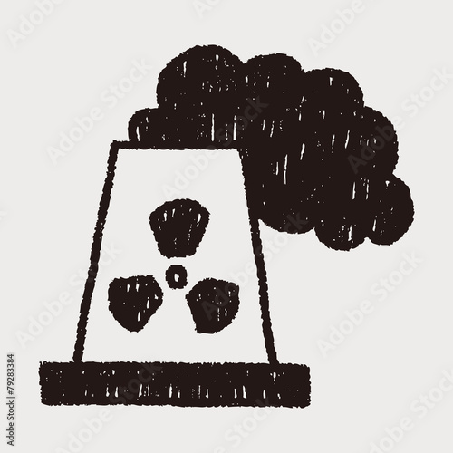 factory doodle drawing