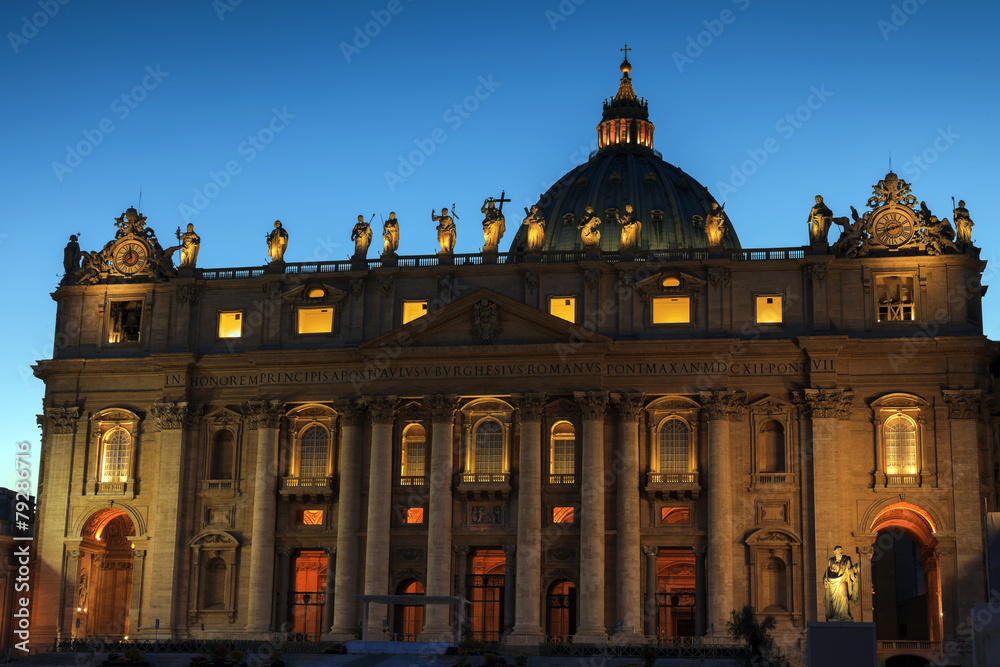 Naklejka premium Basilique St Pierre au Vatican