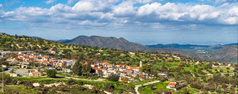 Kato Lefkara village. Limassol District, Cyprus