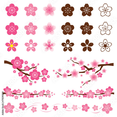 Cherry Blossoms or Sakura flowers Ornament
