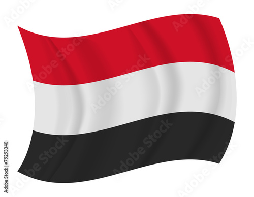 Yemen flag waving vector Free Download Yemen flag waving vector - GFXLoad