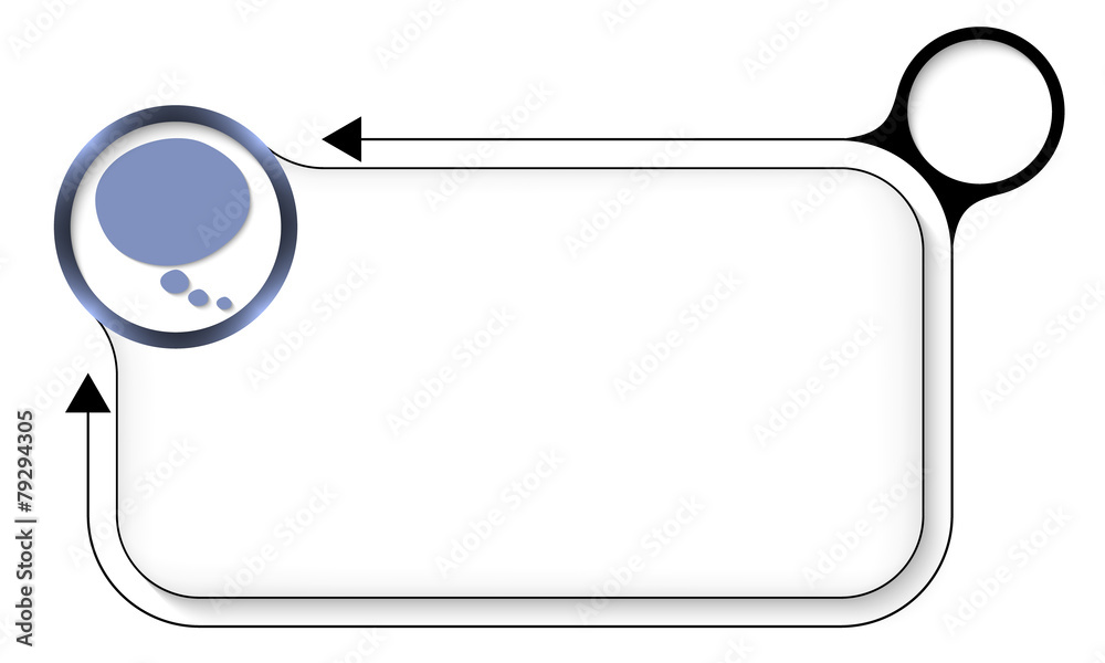 frame for any text with speech bubble and arrow frame for any text with speech bubble and arrow