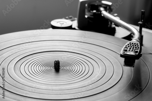 Odl fashioned turntable photo