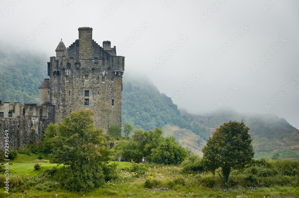 View of Eileen Donan Castle, Scotland