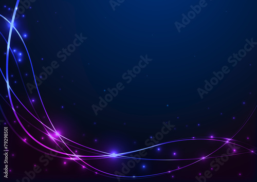 Abstract Light Lines - Background