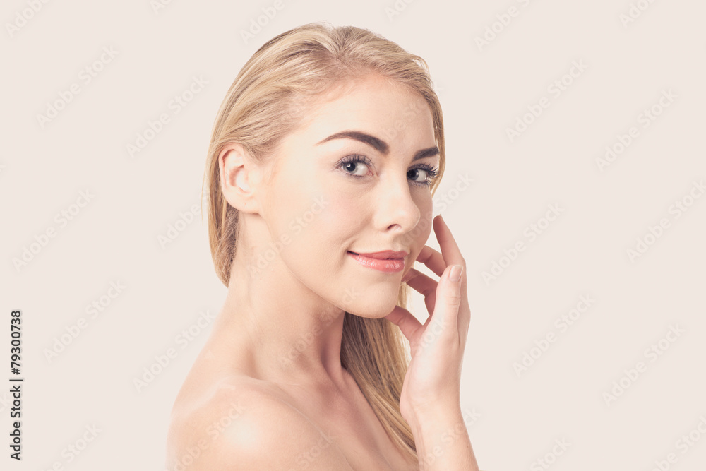 beautiful woman with perfect skin and face beautiful woman with perfect skin and face