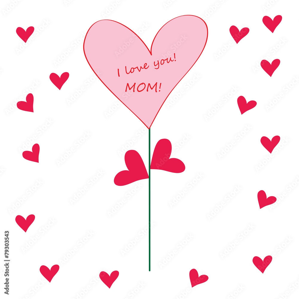 Card on mother day
