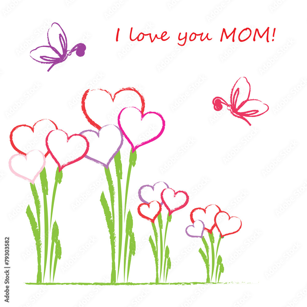 Card on mother day