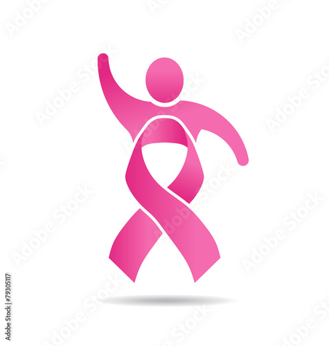 People power ribbon pink