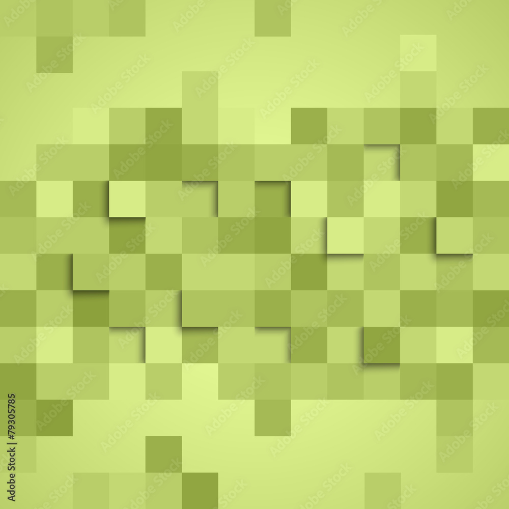 Obraz premium Abstract square green background