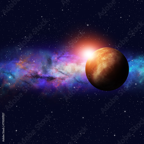 Fototapeta Naklejka Na Ścianę i Meble -  Deep Space Starfield