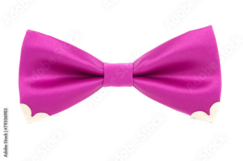 Bow tie for women isolated on a white background