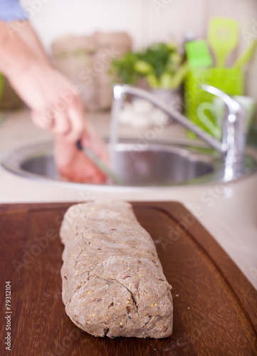 Homemade bread