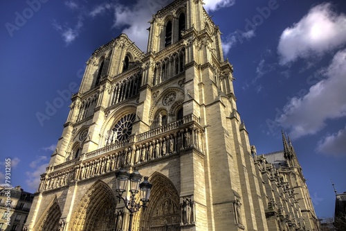 La cathédrale Notre-Dame de Paris en HDR
