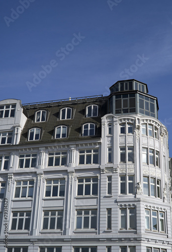Altbaugebäude in Hamburg, Deutschland
