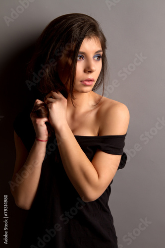 portrait of a girl.