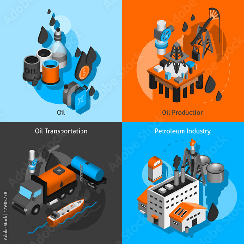 Petroleum Isometric Set