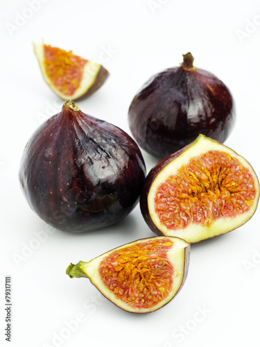 Figs, isolated on white