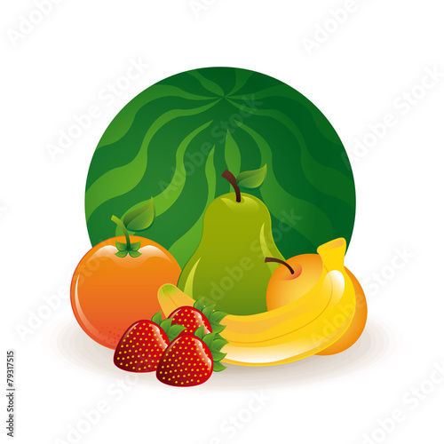 Fototapeta Naklejka Na Ścianę i Meble -  healthy fruits