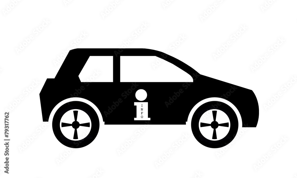 Obraz premium Info automobile