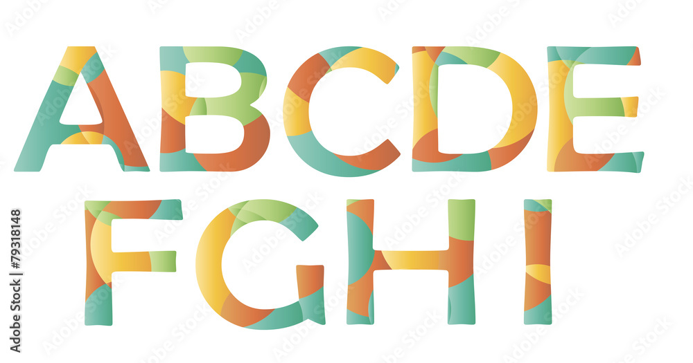 ABC Alphabet Buchstaben Set ABC Alphabet Buchstaben Set
