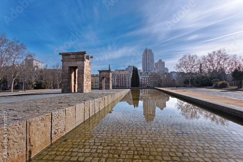 Templo de Debod, Madrid photo