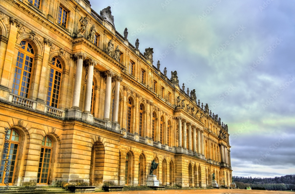 Fototapeta premium View of the Palace of Versailles - France