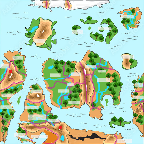 game map