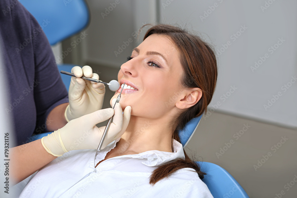 examination of the teeth in the office of the dentist examination of the teeth in the office of the dentist