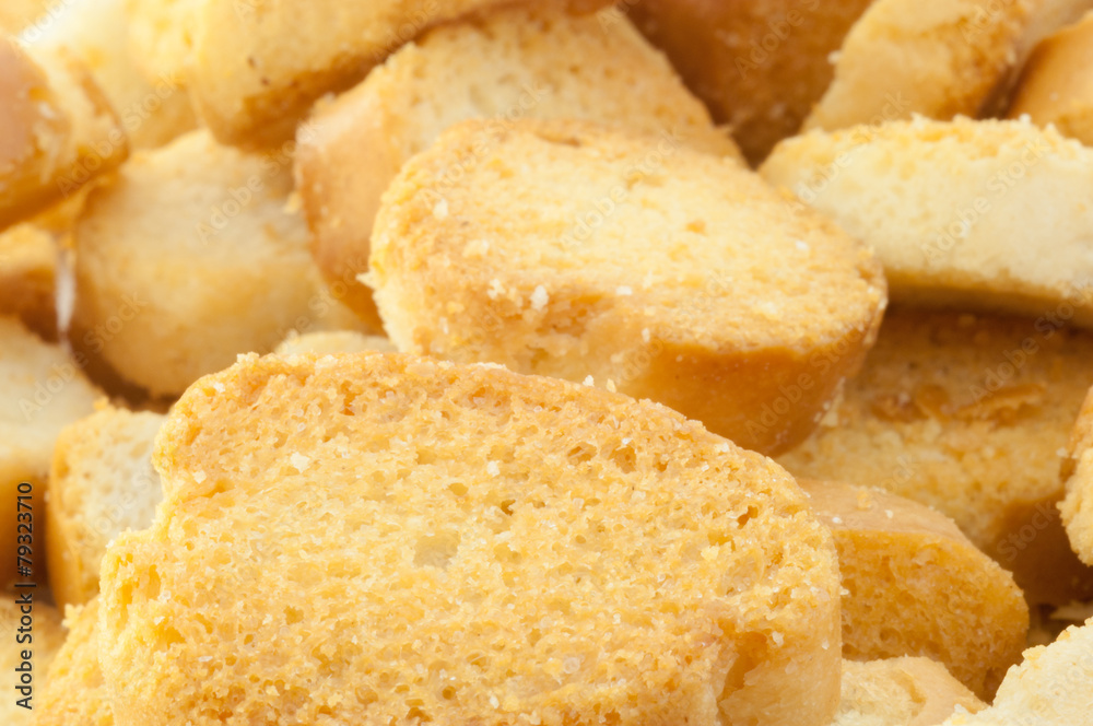 croutons of bread