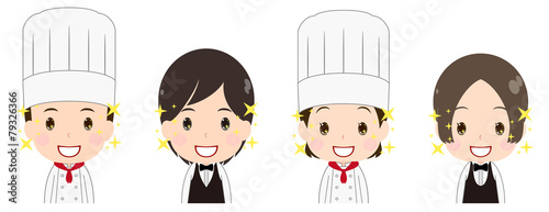 コック　ウェイトレス　期待