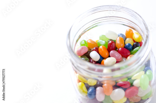 Jelly Beans in a bottle