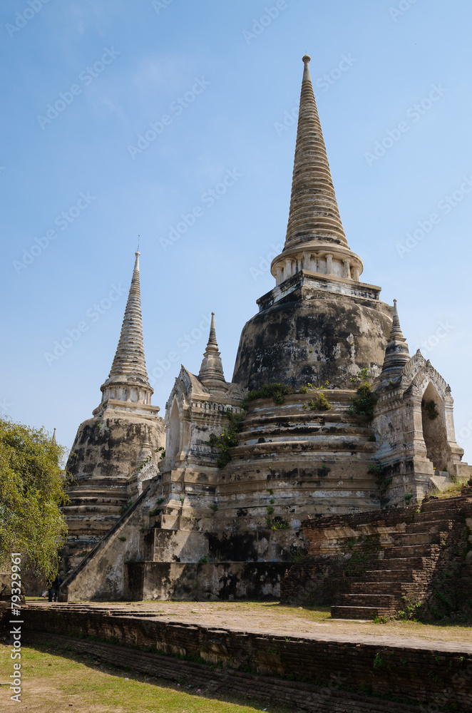 Ancient Pagoda Is Landmark of Ayutthaya.