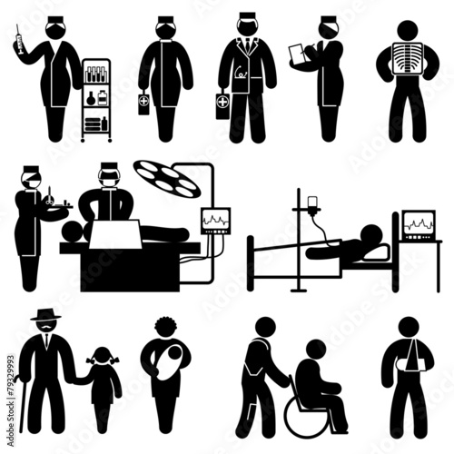 people medicine icons