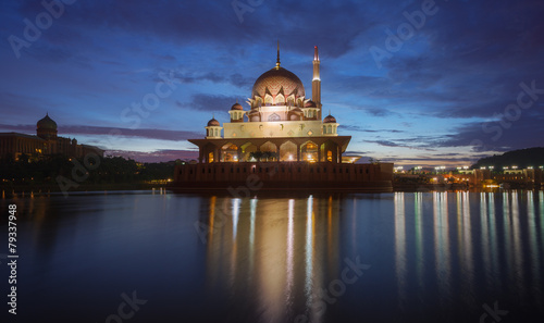 Photography Putrajaya mosquée, Kuala Lumpur, Malaisie